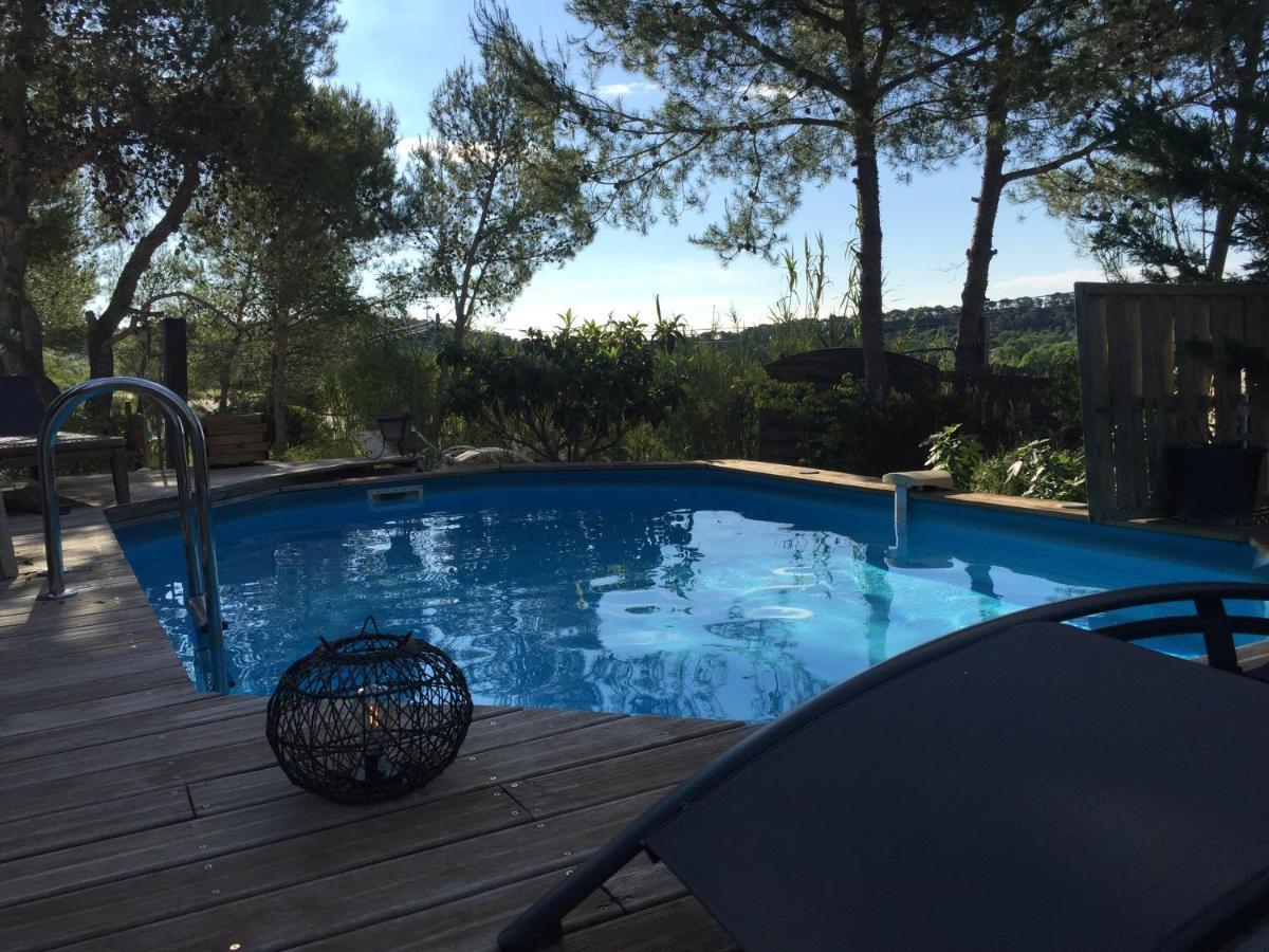 Villa En Bordure De Colline*Piscine*Clim*Netflix Les Matelles ภายนอก รูปภาพ